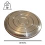 CADENAS ® - Jeu de la Grenouille (ou Jeu de Tonneau): 10 Palets ou disques en Acier.