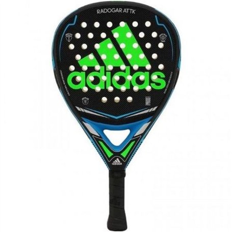 Raquette de Padel Adidas Radogar ATTK Bleu Fibre de Carbone