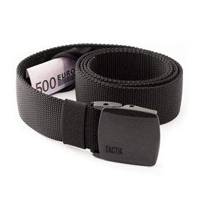 TACTIK Ceinture Porte-Monnaie de Voyage Fermeture à Glissière Intérieure Cachée - Portefeuille Caché pour Une Meilleure Sécurité
