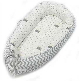 Babify Lit gigogne réversible en coton 100% hypoallergénique