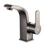 INEX EUROPA Robinet lavabo noir titane avec 10 ans de garantie design incurvé économie d'eau