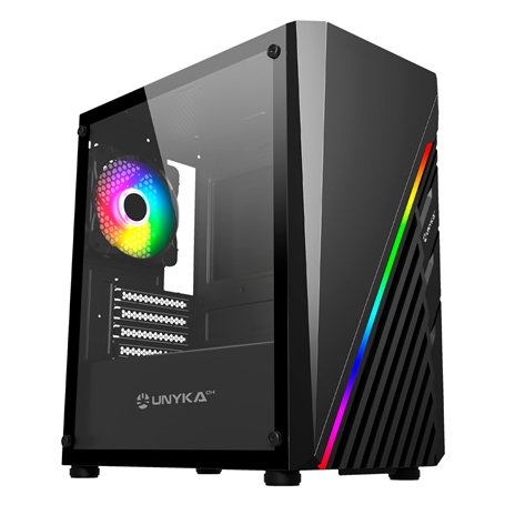 UNYKAch Mini Glayze Cristal Templado USB 3.2 Negra