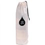 Sacred Essence Om Water Gratitude Bouteille de table en verre recyclé sans plomb 1,2 l, avec bouchon en liège naturel