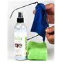 Don Gato - Naturel Nettoyeur pour Lunettes, Lentilles et Optiques (250 ML) + 2 Chiffons Microfibres. Fabriqué en Espagne avec de