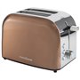 MakeCuisine Vintage Rétro Grille-pain pour 2 tranches larges/annuler