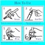 Pinturale Arts Set 6 Feutre Craie Effacable Tableau Noir | Pointe 2mm | Stylo Craie Pour Tableau Noir Effacable | Crayon Craie P