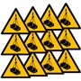 Becral - Autocollant Charge suspendue/Panneau Triangle W015 homologué