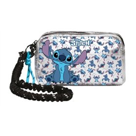 Cerdà Disney Lilo et Stitch Trousse de voyage 22 x 14 x 6 cm - Motif Stitch - Argent