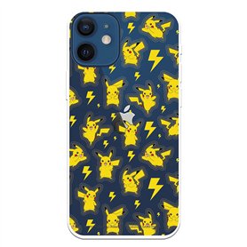 Coque pour iPhone 12 Mini officielle Disney Motif Pikachu - Pokémon Choisissez le design que vous aimez le plus pour votre iPhon