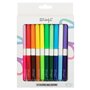 Mr.Wonderful - Set de 12 craies à la cire colorées pour réaliser tout ce que tu peux imaginer