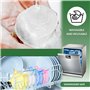 Couvercle boite de conserve yaourt confiture 12 pieces pour bocaux et canettes flexibles reglables durables et respectueux de l'