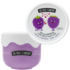 The Fruit Company Crème pour le corps Moras effet soie 200 ml Hydratation à l'huile d'avocat et beurre de karité Formule végétal