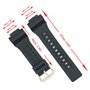 Bracelet de montre Casio compatible avec Casio AEQ-110BW AQ-S810W W-735H W-736H HDC-700 STL-100h AE-1500wh 18mm Ref W735-1041072