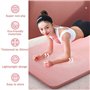 VKFX Tapis de Yoga Fitness 20mm Épais, NBR Antidérapant et Durable, Tapis de Gym Sport pour Yoga Fitness Pilates Gymnastique ave