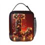 Sac à déjeuner réutilisable avec imprimé L pour homme et femme, sac fourre-tout isotherme pour le travail, le pique-nique, les v