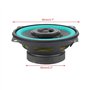 Akozon Tweeter de Voiture, 4 Pouces 100W Voiture Tweeter Super Puissance Haut-Parleur véhicule Porte Musique Haut-parleurs Audio