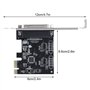 PCIE vers Carte de Port parallèle
