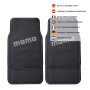 momo CM009BG Tapis PVC, Noir/Gris