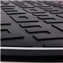 momo CM009BG Tapis PVC, Noir/Gris