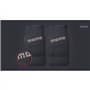 momo CM009BG Tapis PVC, Noir/Gris