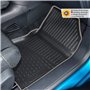 J&J AUTOMOTIVE | Tapis De Sol en Caoutchouc 3D Exclusive Compatible avec Golf 7 2012-2019, Bord Haut, Inodore, Noir, Antidérapan