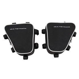 JAYWIS Sacoches De Cadre pour Moto pour Ducati Multistrada MULTISTRADA 1200 Sacoche De Rangement Étanche pour Outils De Réparati