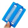 AMOYER Mini Tapis Tapis Rouleau Brosse Dirt Cleaner Handheld Sweeper pour la Maison Nettoyage (Couleur aléatoire)