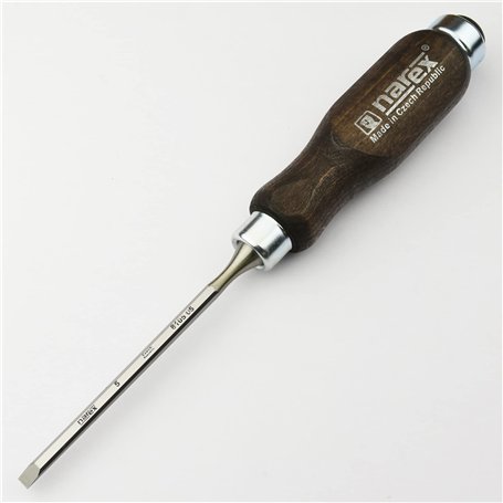 Narex Ciseau de piercing plat avec grip foncé 5 mm