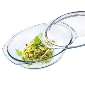 SIMAX Cocotte Ovale avec Couvercle en Verre