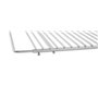 Grille de barbecue en inox européene, réglable en largeur, de 55-65x37cm, Grille Extensible