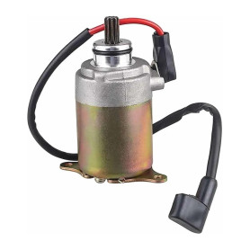 Démarreur De Moto pour GY6 125cc 150cc Compatible avec Les Karts Quads Scooters Cyclomoteurs Buggys Quads Et 4 Roues Pièces Mote
