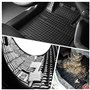 OMAC Lot de 5 tapis de sol et bac de coffre compatibles avec Land Rover Freelander 1998-2007 en caoutchouc