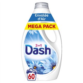 Dash 2en1 Lessive Liquide Envolée d'Air
