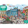 Jumbo, Falcon Contemporary Piccadilly Circus Puzzle pour Adulte 1000 pièces