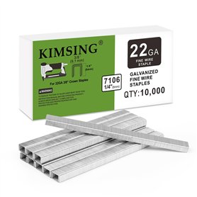 Kimsing 7106 Agrafes galvanisées pour ameublement