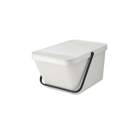 Brabantia - Sort & Go Poubelle Empilable 20L - Grande - Poignée de Transport - Facile à Nettoyer – Bac de Rangement & Bac à Papi