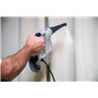Dirt Devil Balai vapeur et nettoyeur vapeur manuelle DD7003-1400-1600W - Avec 5 embouts - Convient pour différentes surfaces dur