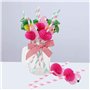 50 Pack Cocktail 3D Flamingo pailles Paille en Plastique pour Cocktail Boissons Tropicales Fête D'anniversaire