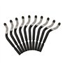 Métal Outil d'ébavurage, 360 ° Rotatif Deburr Lames, avec 10 Pcs De Lames D'Ébavurage En Metal À Lamain pour les Trous en Acier 