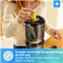 Silvergear® Extracteur de Jus | pour presse-fruits et légumes | centrifugeuse Moteur puissant à 60 tours/minute | Juicer 250 W |