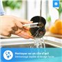 Silvergear® Extracteur de Jus | pour presse-fruits et légumes | centrifugeuse Moteur puissant à 60 tours/minute | Juicer 250 W |