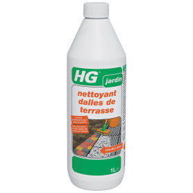HG nettoyant dalles de terrasse 1L – un nettoyant dalles concentré pour un nettoyage efficace