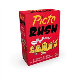 Goliath - Picto Rush - Jeu de Société avec Plateau - Sauras-tu Reconnaître Ton Dessin - Jeu de Dessin - A Jouer en Famille ou en