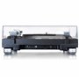 Lenco L-3809 Tourne-Disque USB avec entraînement Direct - Préamplificateur - 33 et 45 TR/Min - MMC - RCA - Line Out - Noir