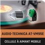 Lenco LBT-225WA - Tourne-disque à courroie avec Bluetooth® et anti-patinage - Tourne-disque avec plateau en verre - Marron foncé