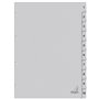 Kangaro Lot de 10 intercalaires en carton avec chiffres A4 1-10. 180 g/m² gris recyclé FSC - K410C