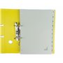 Kangaro Lot de 10 intercalaires en carton avec chiffres A4 1-10. 180 g/m² gris recyclé FSC - K410C