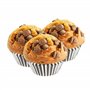 patisse 01734 Lot de 200 Caissettes à Cupcakes Papier Sulfurisé Rayé Noir et Blanc 5 cm