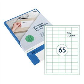 Rillprint Etiquettes auto-adhésives 6500 étiquettes 38 x 21