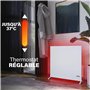 Princess Chauffage infrarouge connecté - 350 W - Faible consommation - Application gratuite - Programmable avec thermostat intég